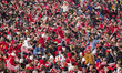 During a college football game between the Wisconsin Badgers and the Washington Huskies at...
