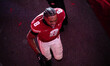 Wisconsin Badgers wide receiver Vinny Anthony II (8) stands after Wisconsin's 13-10 win ov...
