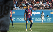 Ewa Pajor participates in the Liga F Moeve match between FC Barcelona and Deportivo Abanca...