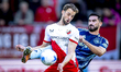 FC Utrecht forward David Min and AFC Ajax Amsterdam defender Josip Sutal play during the m...