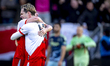FC Utrecht defender Matisse Didden plays during the match between FC Utrecht and AFC Ajax...