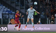 Wesley of A.S. Roma and Alessandro Zanoli of Udinese Calcio are in action during the 11th...