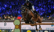 Paolo Paini from Italy rides Casal Dorato in action during the CSI5*-W Longines FEI Jumpin...