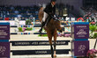 Paolo Paini from Italy rides Casal Dorato in action during the CSI5*-W Longines FEI Jumpin...