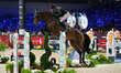 Barbara Schnieper from Switzerland rides Licolle during the CSI5*-W Longines FEI Jumping W...