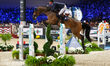Ben Maher from Great Britain rides Dallas Vegas Batilly during the CSI5*-W Longines FEI Ju...