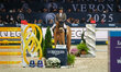 Guido Grimaldi from Italy rides Chanel Bleu during the CSI5*-W Longines FEI Jumping World...