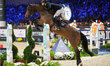 Max Kuhner from Austria is in action during the CSI5*-W Longines FEI Jumping World Cup 202...