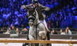 Luiz Felipe Neto de Azevedo from Brazil rides Pandora Boy Y during the CSI5*-W Longines FE...