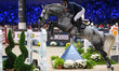 Mariano Martinez Bastida from Spain rides Poseidon during the CSI5*-W Longines FEI Jumping...