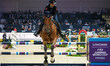 Giulia Martinengo Marquet from Italy rides Coynor during the CSI5*-W Longines FEI Jumping...
