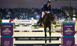 Daniel Deusser from Germany rides Otello de Guldenboom during the CSI5*-W Longines FEI Jum...