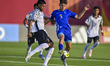 Santiago Espindola of Argentina and Farhaan Khan of Fiji are in action during the FIFA U-1...
