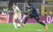 Ange-Yoan Bonny is in action during the Italian Serie A football match between Inter FC In...