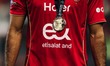 Details of an Al Ahly player during the Egypt Super Cup following the match between Al Ahl...
