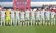 The starting players of Mexico line up prior to the FIFA U-17 World Cup Qatar 2025 Group F...