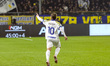 Adrian Bernabe of Parma AC celebrates after scoring during the Parma Calcio vs AC Milan, 1...
