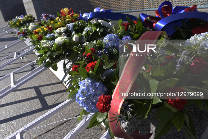 DC: Friend of the WWII Memorial  hold a Veterans Day ceremony