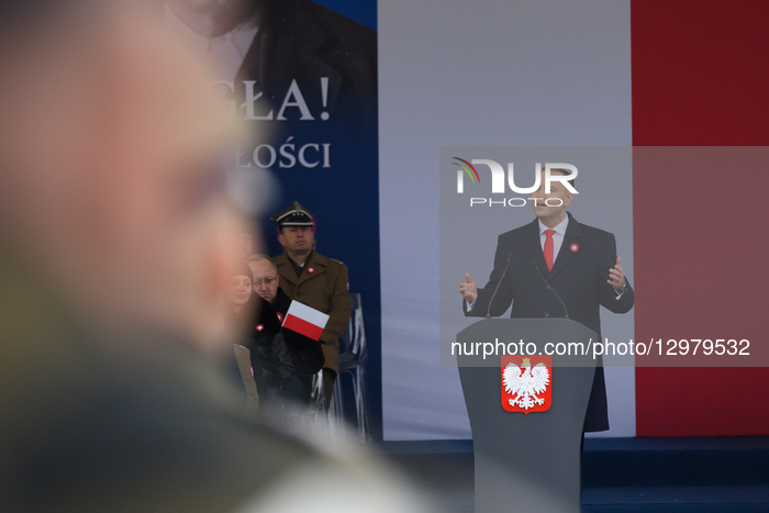 Poland's President Takes Part In The Independence Day Celebrations