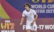 Jude Terry of the United States plays during the FIFA U-17 World Cup Qatar 2025 Group I ma...