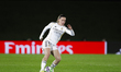 Eva Navarro of Real Madrid is in action during the UEFA Women's Champions League match bet...