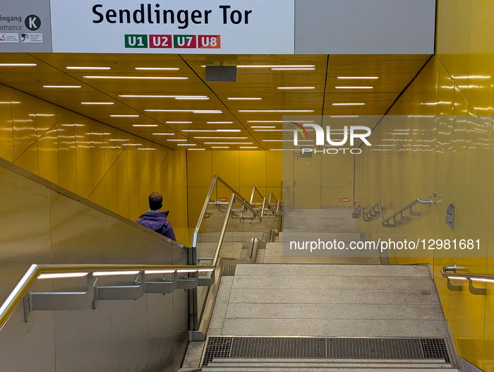 Sendlinger Tor Metro Station In Munich