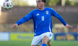 Alessio Cacciamani of Italy plays during the qualifying match for the European Under-19 Ch...