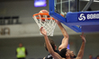Hannes Saar of Tartu Ulikool disputes the ball during the FIBA Europe Cup between FC Porto...