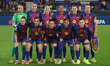 FC Barcelona team plays during the match between FC Barcelona Women and OH Leuven, corresp...