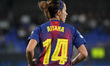 Aitana Bonmati plays during the match between FC Barcelona Women and OH Leuven, correspond...