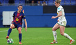 Aitana Bonmati and Kim Everaerts play during the match between FC Barcelona Women and OH L...
