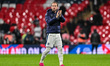 Harry Kane (9 England) applauds fans after the final whistle during the FIFA World Cup Gro...