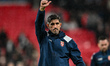 Manager Veljko Paunovic (Manager Serbia) stands after the final whistle during the FIFA Wo...