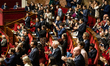 In Paris, France, on November 12, 2025, French MP deputies of the left-wing of the French...