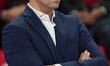 Battocchio Matteo, Head Coach of MA Acqua S.Bernardo Cuneo, looks during the Super League...
