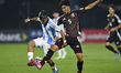 Felipe Esquivel of Argentina and Lan Olvera of Mexico play during the FIFA U-17 World Cup...