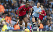 Melvine Malard #9 of Manchester United W.S.L is in action during the Barclays FA Women's S...
