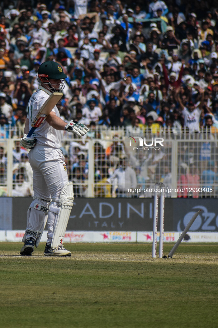India v South Africa Test - Day 3.