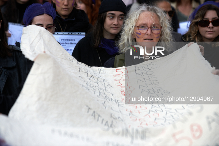 Toulouse: Protest And Die-in Against Feminicides