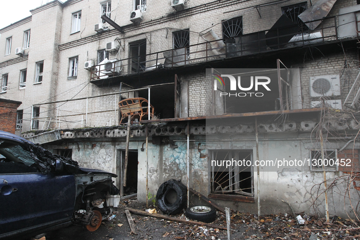 Aftermath of large-scale Russian drone attack on Dnipro