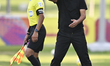 Islombek Ismoilov, head coach of Uzbekistan, reacts during the FIFA U-17 World Cup Qatar 2...