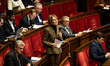 In Paris, France, on November 18, 2025, Veronique Louwagie, MP deputy of the Droite Republ...