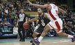 Noah Kirkwood, #10 of WKS Slask Wroclaw, is in action during the BKT EuroCup match between...