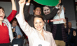 Sisse Marie Welling, the Green Left's Lord Mayor candidate in Copenhagen, gives a speech d...