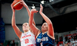 Amalia Rembiszewska and Eleni Pilakouta play during the FIBA Women's EuroBasket 2027 Quali...