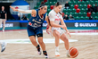 Dominika Ullmann and Panagiota Kyriakou play during the FIBA Women's EuroBasket 2027 Quali...