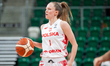 Magdalena Szymkiewicz plays during the FIBA Women's EuroBasket 2027 Qualifiers match betwe...