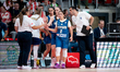 Ioanna Kyprianou plays during the FIBA Women's EuroBasket 2027 Qualifiers match between Po...