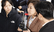 Na Kyung-won, a lawmaker from the People Power Party, enters the Seoul Southern District C...