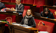Amelie de Montchalin, the minister of public action and accounts, is seen during the debat...